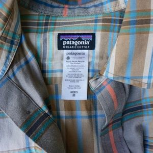 Patagonia organic cotton Flannel Button Up